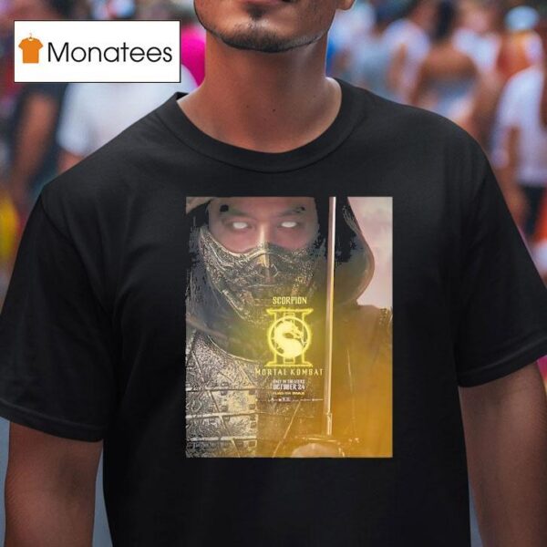 Scorpion Mortal Kombat Ii Movie T Shirt