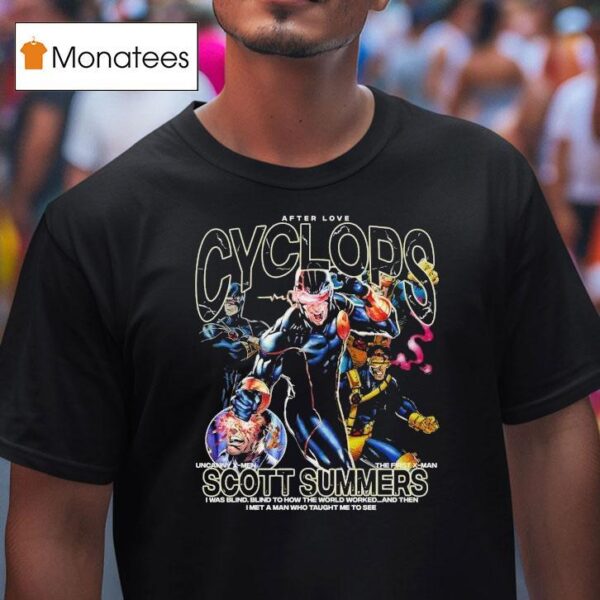 Scott Summers Cyclops Uncanny X Men The First X Man T Shirt