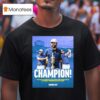 Scottie Scheffler American Has Won The Rd British Open At Royal Portrush Golf Club In Northern Ireland T Shirt