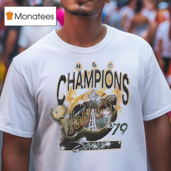 Seattle Supersoncs Nba Champions Vintage T Shirt