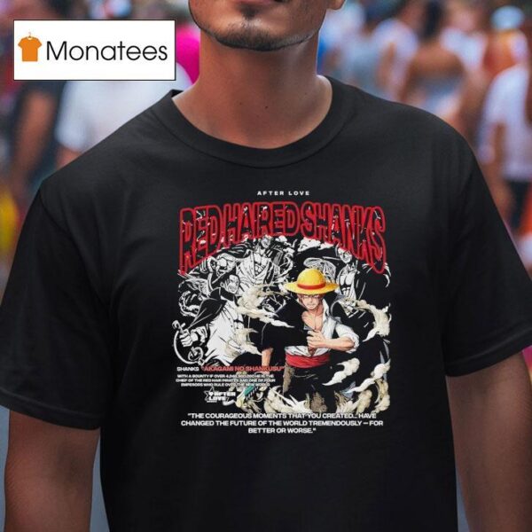 Shanks Akagami No Shankusu Red Haired Shanks T Shirt