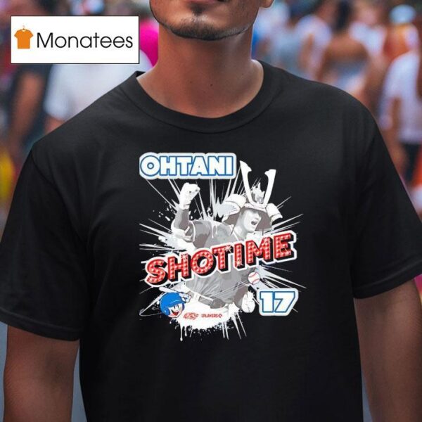 Shohei Ohtani Shotime Samurai Los Angeles Dodgers Basketball T Shirt