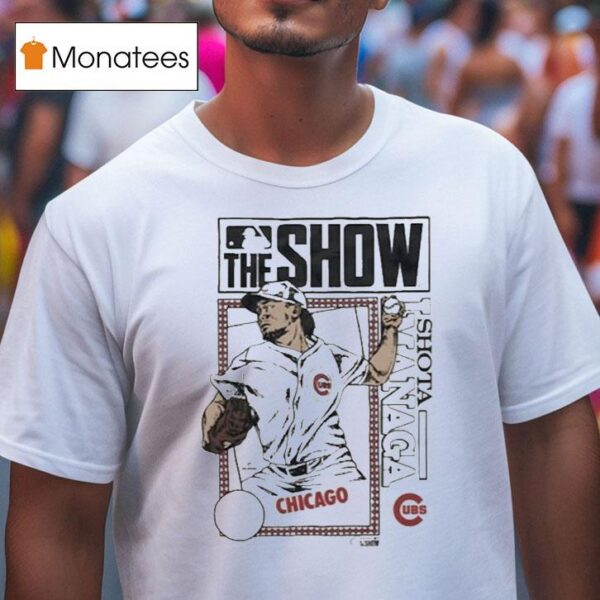 Shota Imanaga Mlb The Show Chicago Cubs T Shirt