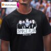 Simple Plan Australia Tour Photo T Shirt