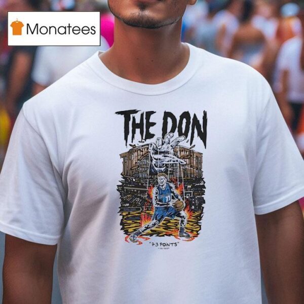 Skeleton The Don Luka Doncic Points Dallas Mavericks Basketball T Shirt