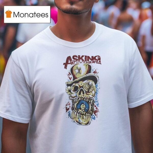 Skull Asking Alexandria Monster T Shirt