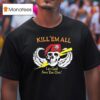 Skull Wings Kill Em All Let God Sort Em Ou T Shirt
