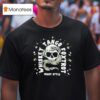 Skull With Snake Whiskey Tango Foxtro T Shirt