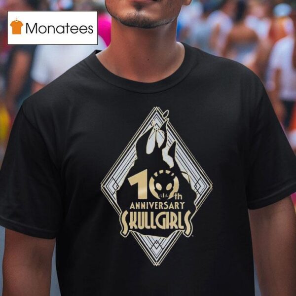Skullgirls Th Anniversary T Shirt