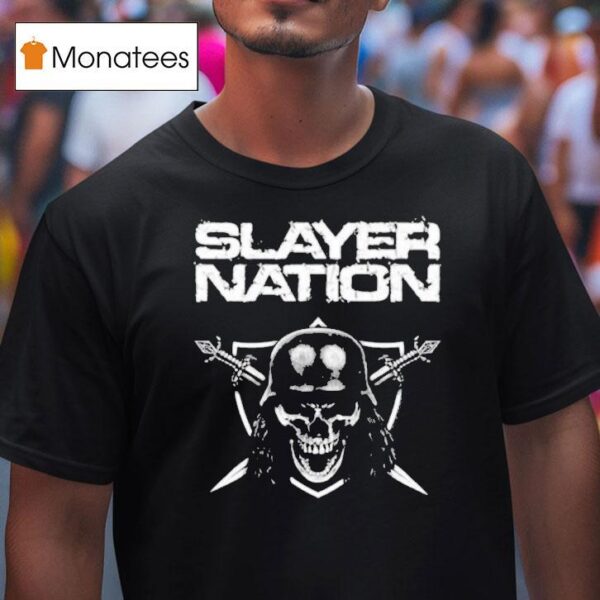 Slayer Slayer Nation T Shirt