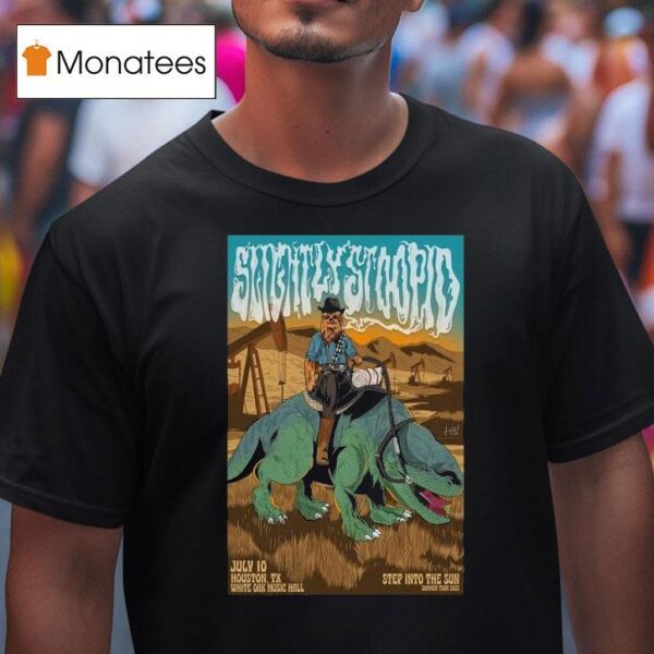 Slightly Stoopid Houston Tx Summer Tour July Star Wars Chewbacca Cigarettes T Shirt
