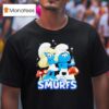 Smurfs Movie Cartoon Characters T Shirt