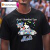 Snoopy And Woodstock New York Mets Driving Car Autism Accept Understand Love T Shirt