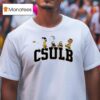 Snoopy The Peanuts Friends Csulb Long Beach State T Shirt
