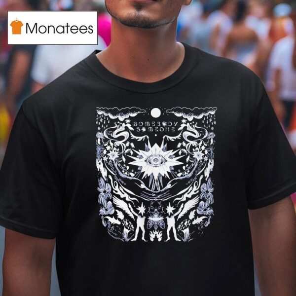 Somebody Someone Hands Wings T Shirt