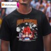 Son Goku Prince Vegeta The Strongest Fusion Angel Born In Hell The Saiyans They Re Here I Am They We Are One Unfortunately For You T Shirt
