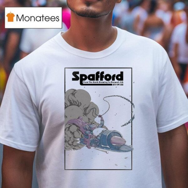 Spafford July From The Earth Brewing Company T Shirt
