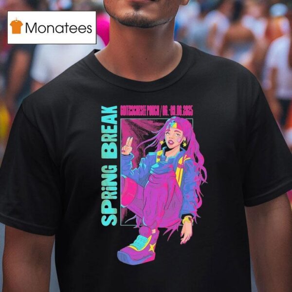Sputnik Spring Break Festival Superheldin T Shirt