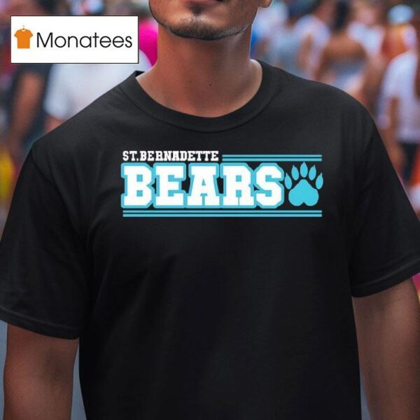 St Bernadette Bears Logo T Shirt
