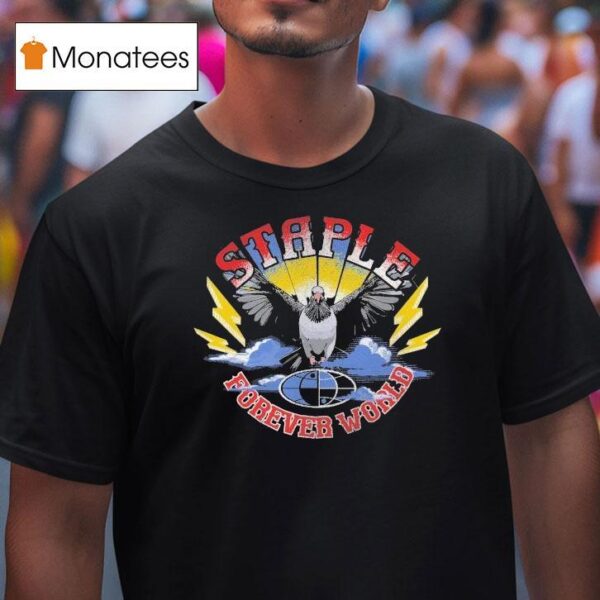 Staple Pigeon Forever World T Shirt