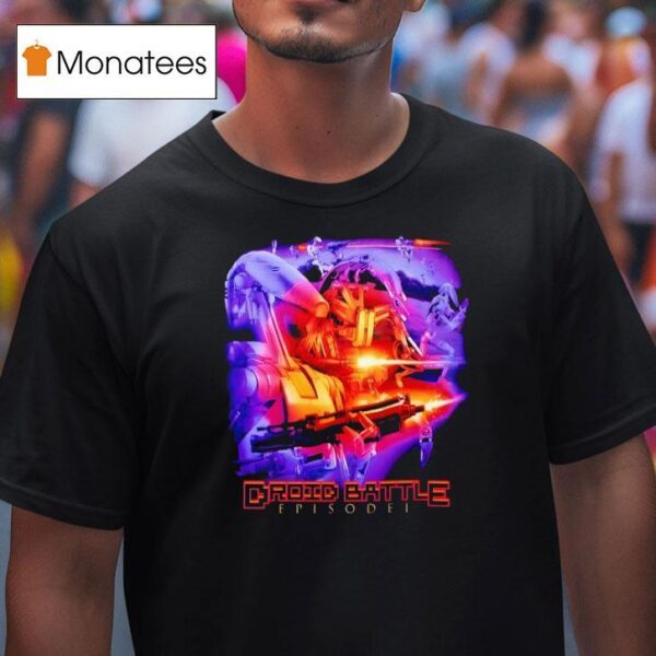 Star Wars Droid Battle Episode T Shirt