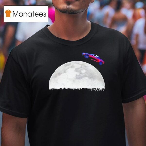 Starman Drove Over The Moon T Shirt