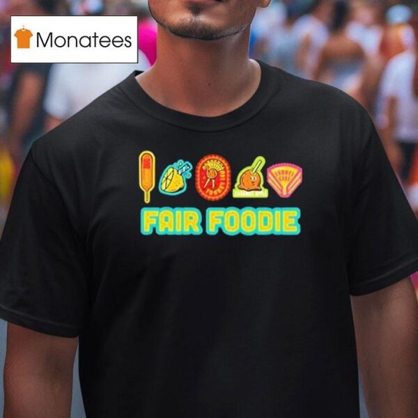 State Fair Of Texas Fair Foodie Icons T Shirt