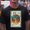 Stick Figure Sunrise Tree T Shirt