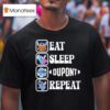 Stitch Eat Sleep Dupont Repea T Shirt