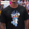 Stitch Fan New York Yankees T Shirt