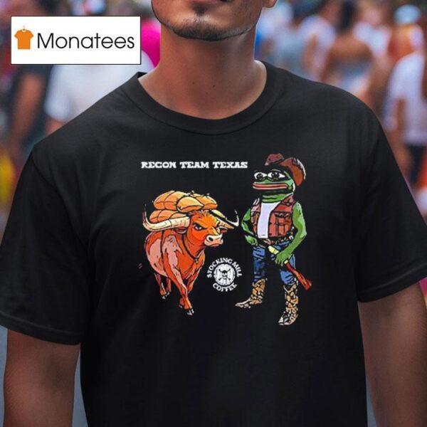 Stocking Mill Coffee Recon Team Texas Pepe The Frog T Shirt