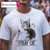 Stray Cat Draw Picture T Shirt