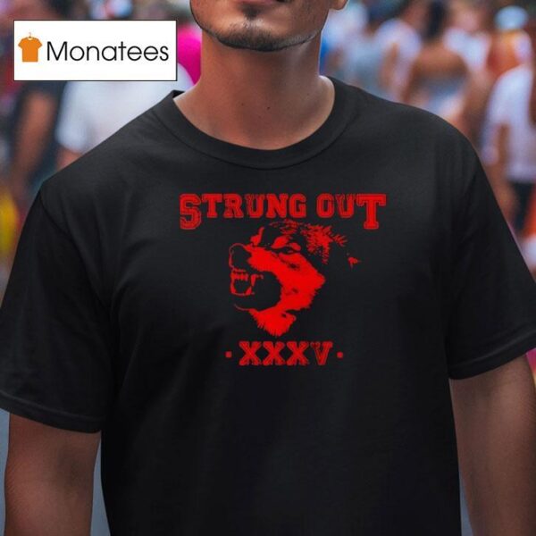 Strung Out Wolf T Shirt