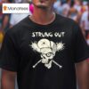 Strung Out Zombie Skull T Shirt