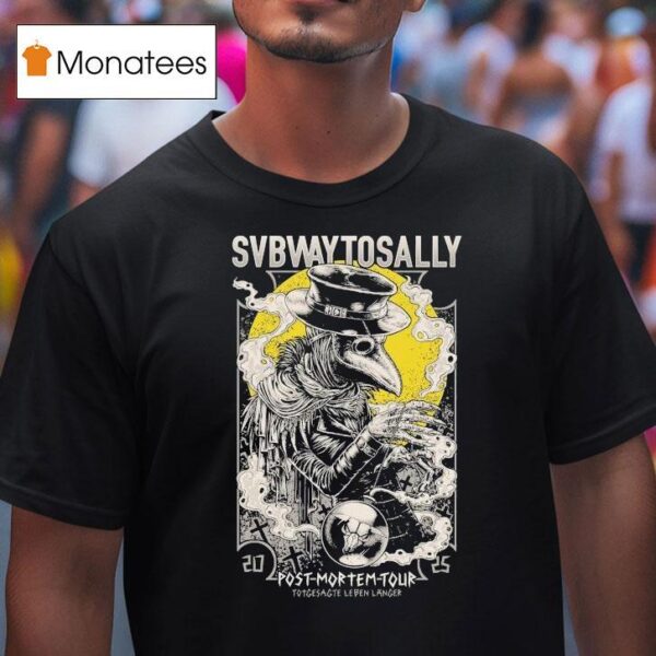Subway To Sally Post Mortem Tour T Shirt