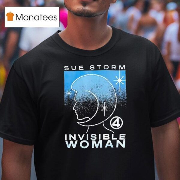 Sue Storm Invisible Woman Fantastic T Shirt