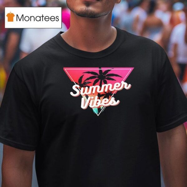 Summer Vibes Beach Vintage T Shirt