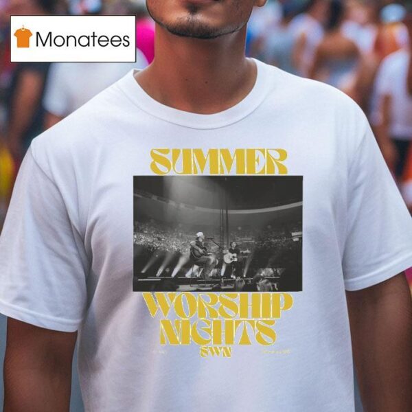 Summer Worship Night Cincinnati Tour T Shirt