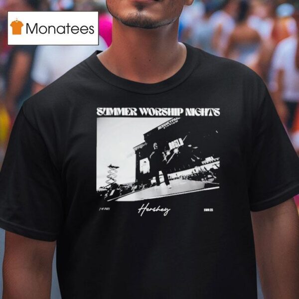 Summer Worship Night Hershey Photo T Shirt