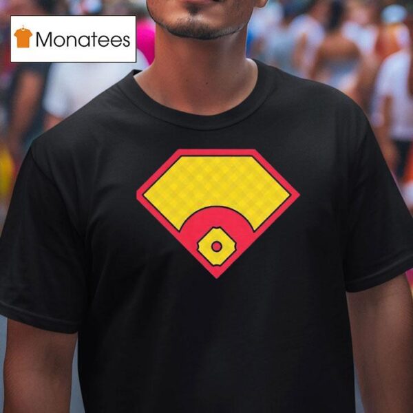 Super Game Stadium Baseball T Shirt
