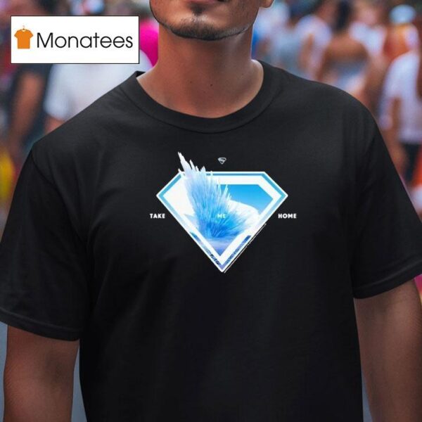 Superman Logo Svalbard Take Me Home T Shirt