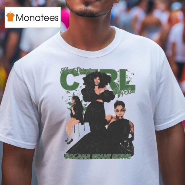 Sza Ctrl Solana Imani Rowe T Shirt