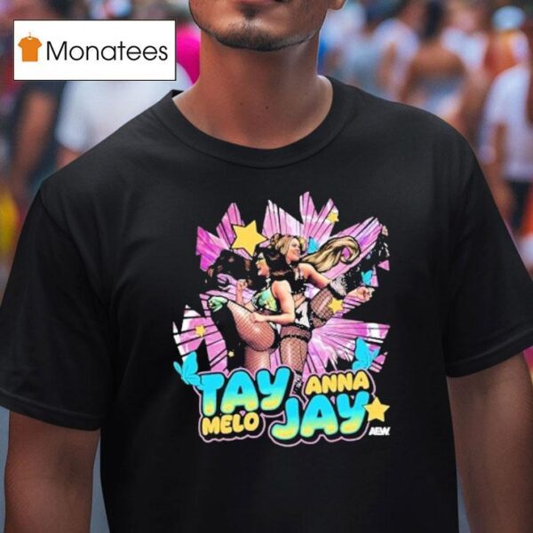 Tay Melo And Anna Jay Series Aew T Shirt