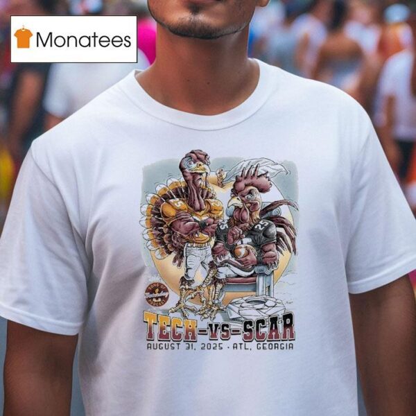 Tech Vs Scar August Atlanta Georgia T Shirt