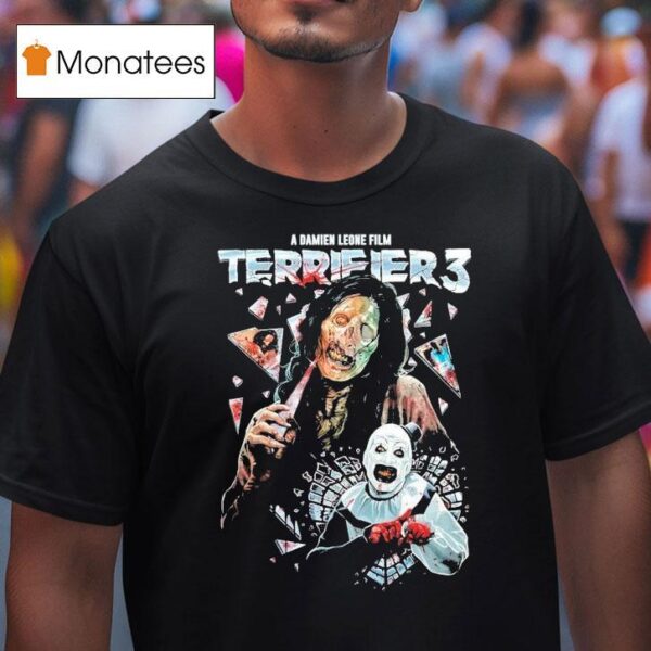 Terrifier Damien Leone S Glass Ac T Shirt