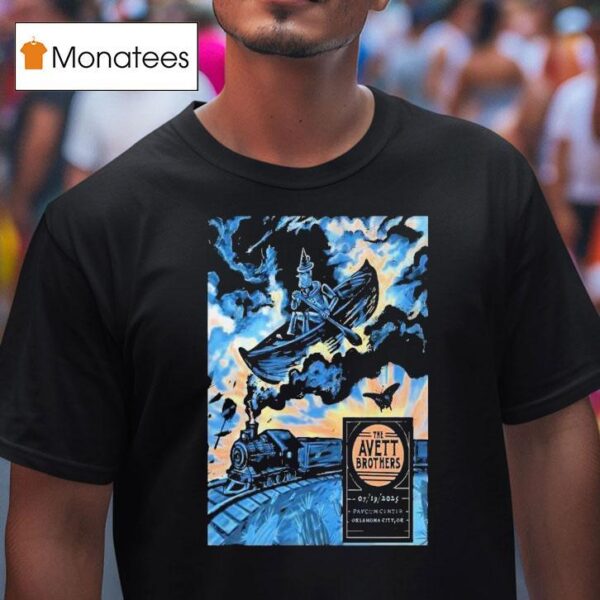 The Avett Brothers Paycom Center In Oklahoma City Show July T Shirt