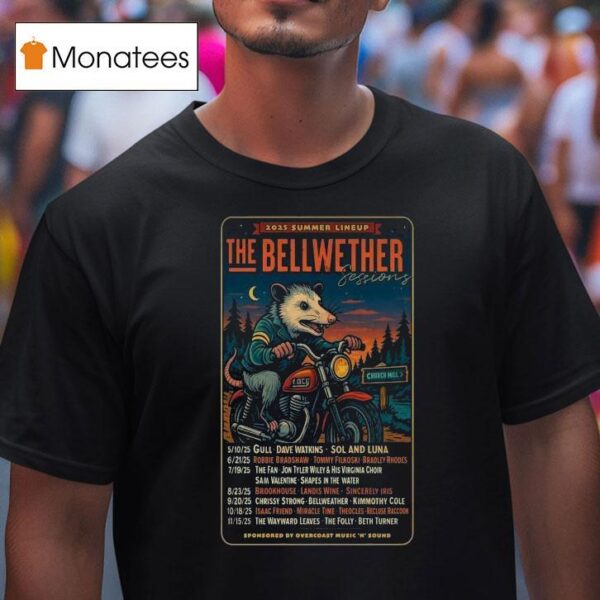 The Bellwether Sessions Summer Lineup Opossum Motor T Shirt
