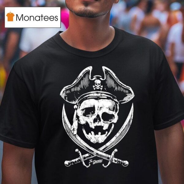 The Goonies Sloth And Crossbones Pirates T Shirt