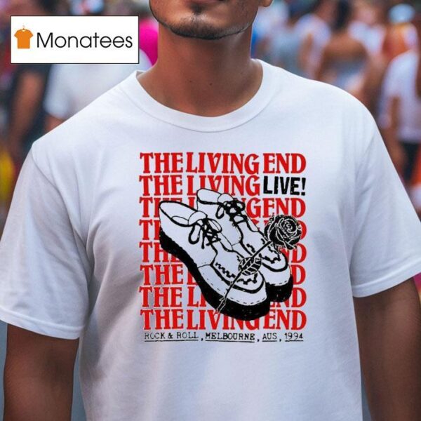 The Living End Rock And Roll Melbourne Aus Creepers Live T Shirt