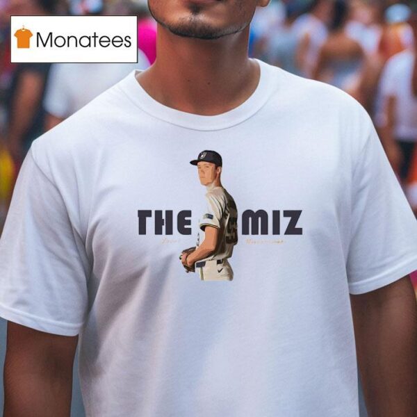 The Miz Jacob Misiorowski Milwaukee Brewers Baseball T Shirt
